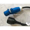 16 Amp 16A Plug 240V 3-pin plug. Heavy duty impact-resistant, for site and industrial use.